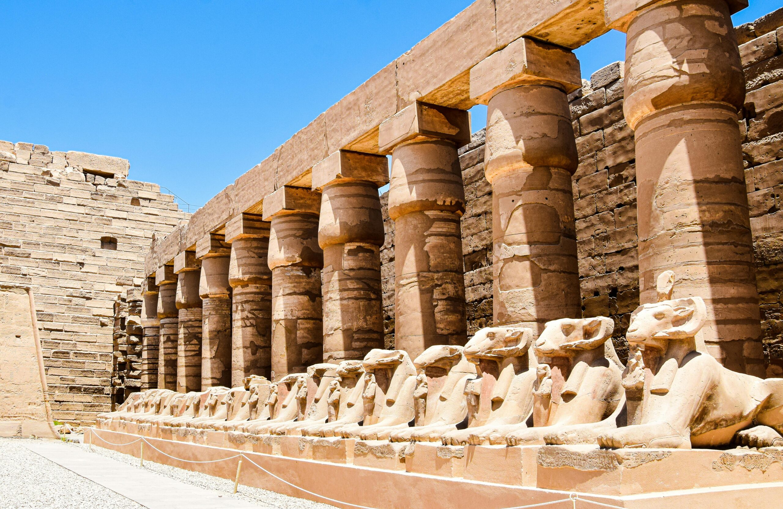 The Temple of Karnak in Luxor