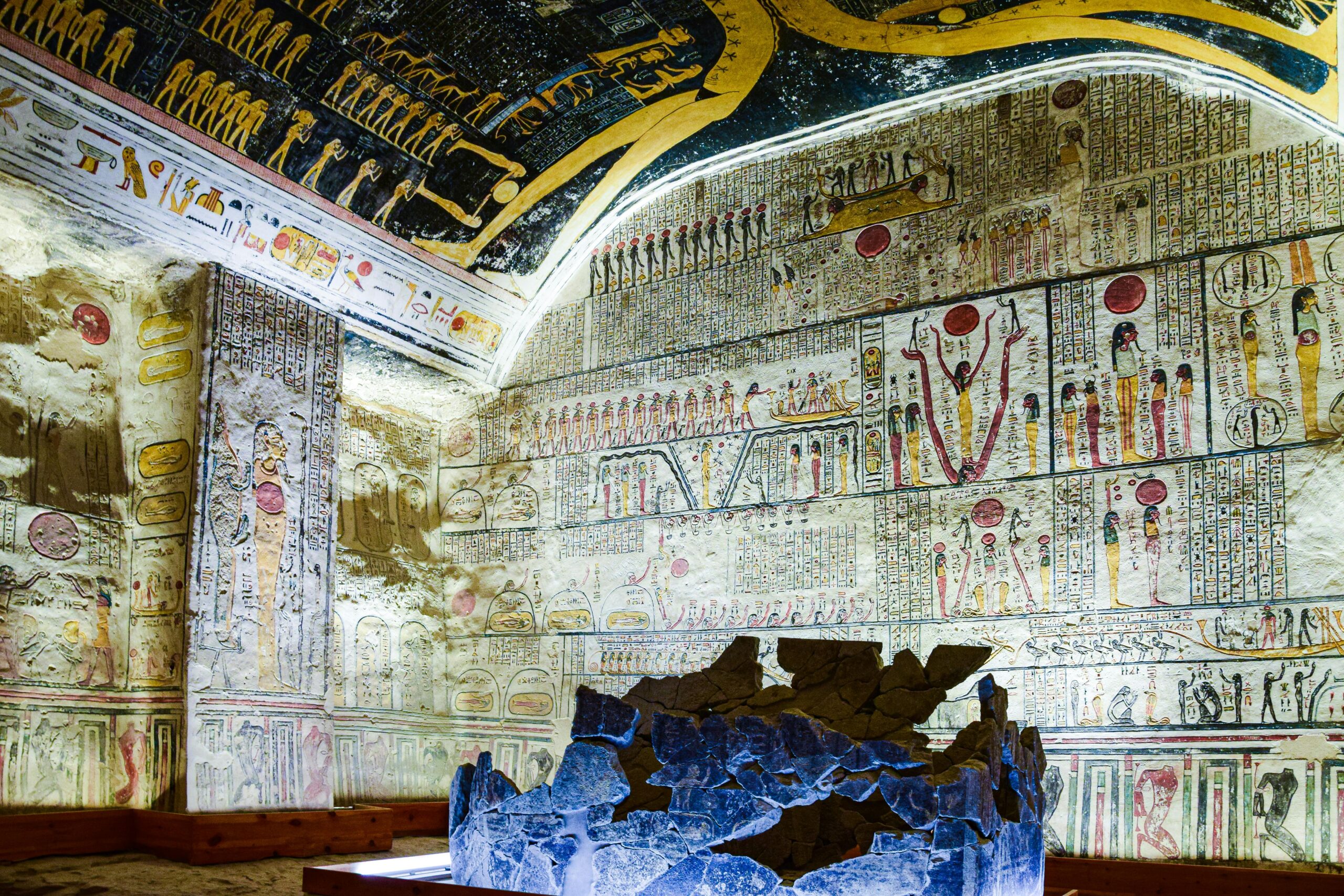 A tomb in the Valley of the Kings